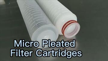 Stack Pleated Filter Cartridge