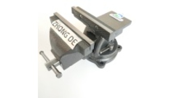 7405 High quality Square Steel adjustable vises moving body rotates 360 bench vices with anvil1