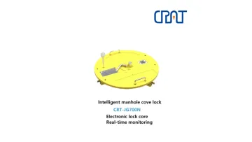 Iot Nb 4G Safe Keyless Smart Control Remot Control Manhole Cover Best1