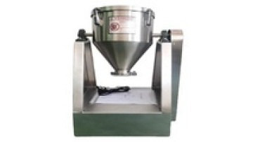 150Kg Double Cone Stainless Steel Agitator Premix Blender for Concrete and Chemicals1