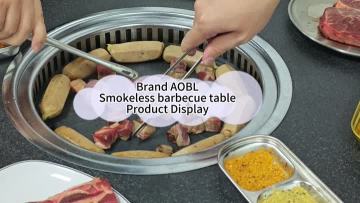 kl-295a  Barbecue smoking effect display
