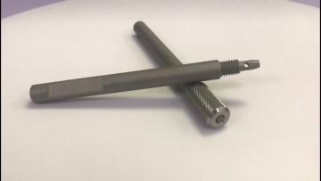 CNC Machining Precision Titanium Brass Fountain Custom Aluminum Pen Holder1