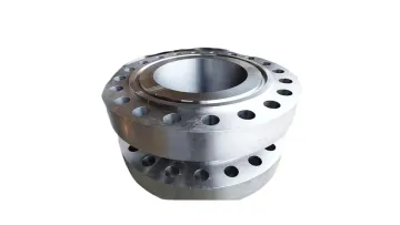 Customized Large-Diameter Hot Ring Alloy Forged Flanges for Oil Cylinder Pressure Vessels1