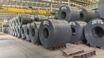 Steel coil for construction