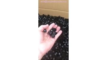Small plastic parts black