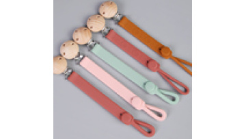 Newborn Baby Use Products Macrame Silicone Pacifier Chain Clip1