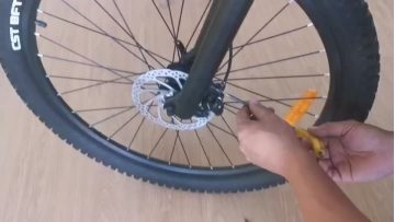 Replace the front fork