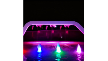 Outdoor Decorative Fountain LED Flowing Water