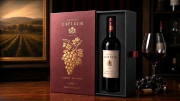 cardboard boxes for wine bottles