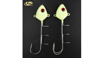 Tenya Jig Head Luminous Hairtail Barbed Fishing Lure JY10241