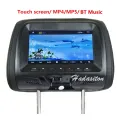 Universal 7" touch screen 1024*600 Car Headrest monitor MP4 MP5 player Pillow Monitor Support AV/USB/SD/FM/Speaker/Headphone