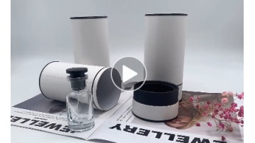 Luxury cosmetic round gift box