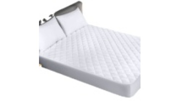 Hot sale 100%bamboo shell fabric mattress pad cover bamboo filling mattress covers & protectors for wholesales1