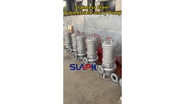 Stainless Steel Submersible Slurry Pump