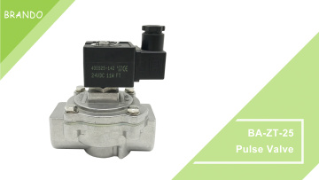 1'' Straight Through Dust Collector Diaphragm Pulse Jet Solenoid Valve 24VDC 110VAC 220VAC