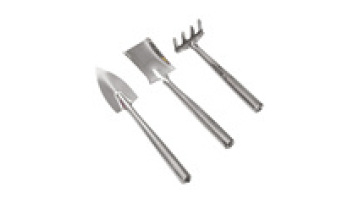 Stainless Steel 3-Piece Spade Shovel Set for Household and Gardening1