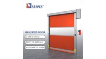 Reliable High Performance Electric High Speed PVC Rolling Door Fast Roller Shutter Door1