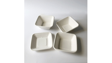 square bagasse trays