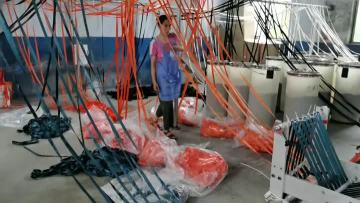 Ribbon screen printing foil stamping production line