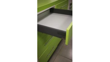 86mm Q-BOX  double walled drawer box with soft closing slides1
