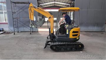H-25G mini excavator farm use