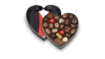 heart chocolate boxes