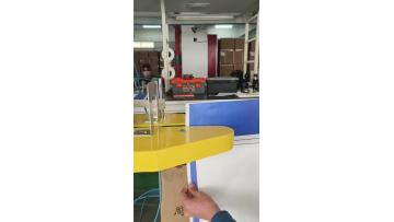 packing video with adhesive closing paper