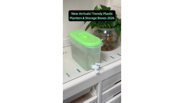 Solid plastic items with long service life and nice appearance