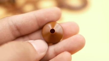 Hot Runner Nozzle Insulator Polyimide Insulator CNC Machined