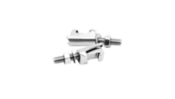 ISO Double Claw Clamps: Stainless Steel and Steel+Zn Plated Vacuum Pipe Fitting Clamps1