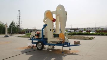 5XZC-3B Seed Cleaner & Grader clean wheat.mp4