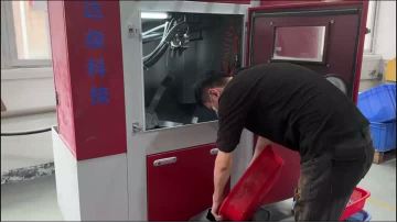 Sandblasting magic: giving metal a new look