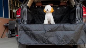 Fits For Most Cars Pet Dog Seat Cover Anti-slip Waterproof Dog Boot Cover1