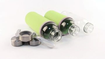 300ml glass water bottle