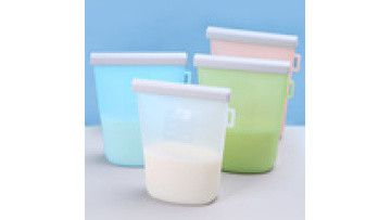 Eco Friendly Fresh-Keeping Food Grade Reusable Freezer Cooler Silicone Snack Breastmilk Food Storage Bags1