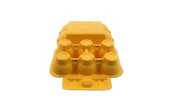 Biodegradable half dozen composable eco-friendly easter egg packaging paper box1