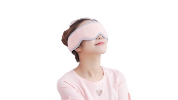 free sample 2022 hot selling  pink eye mask cotton 3D steam eye mask heating mask for dry eyes1