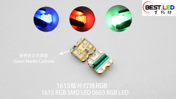 1615 RGB SMD LED 0603 RGB LED