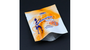 Custom printing plastic zipper lock aluminum foil cosmetic sample sachet cosmetic sample packaging bag1