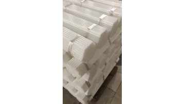 POM rod of white