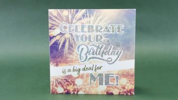 3D Birthday Pop-Up Card with Wobbly Dog Feature