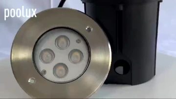 Super Bright Recessed underground IP68 12V 24V RGB inground deck floor Deep Drop Swimming Pool LED Underwater Light