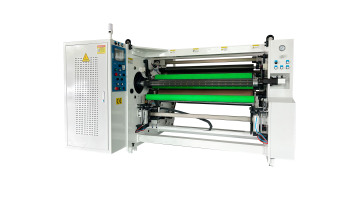 Semi automatic rewinding machine