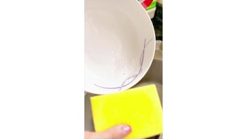 H-shaped sponge