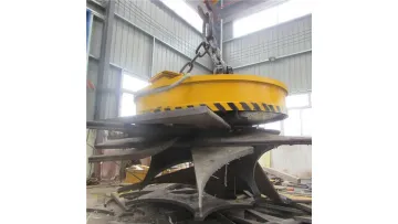 2 Ton Circular Type Eot Crane Electro Lifting Magnet for Steel Scrap1