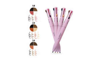 Wholesale 4-in-1 Waterproof Makeup Pen: Eyebrow Pencil, Eyeliner, Lipliner, and Highlighter1