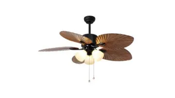 Vintage-Inspired American Fan Chandelier for Chic Living Spaces1
