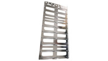 Laser-Cut Stainless Steel Back Frame for Commercial Ovens with Electro Polished Surface1