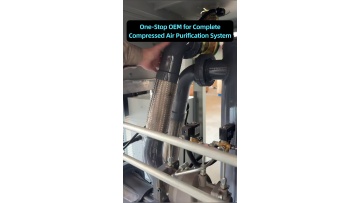 Adaptable product specifications covering fixed and mobile screw compressors vacuum pumps dryers air receiver tanks purification equipment and supporting spare consumable parts