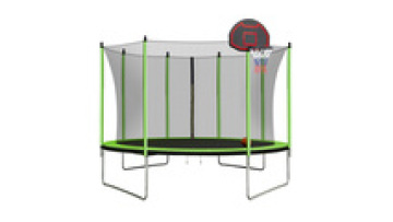 USA stock  Outdoor Trampoline 10ft with enclosure dropshipping trampolines1